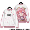 Genshin Impact YAE MIKO 3D Print Hoodies  Fashion Winer Suit Sportswear Youthful Kawaii Women/Men hooded Anime Game Kids Tops