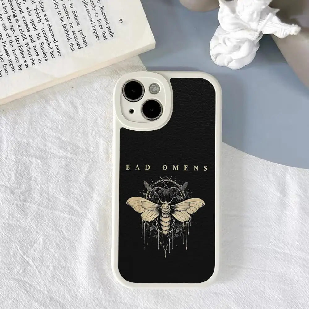 Music Bad Omens Design Phone Case For Iphone 15 14 13 Pro Max 12 11 Mini X Xr Xs 7 8 Puls Cover