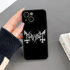 Mayhem Live In Leipzig Burzum Phone Case Fundas Design for iphone 15 14 Pro Max 13 Mini 11 12 Xr X Xs 6s 6 7 8 SE Plus Back Cover