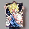 Anime Classic Poster Dragon Ball Painting Super Saiyan Vegeta Canvas No Frame Wall Art Prints Decor Bedroom Home Picture Bandai