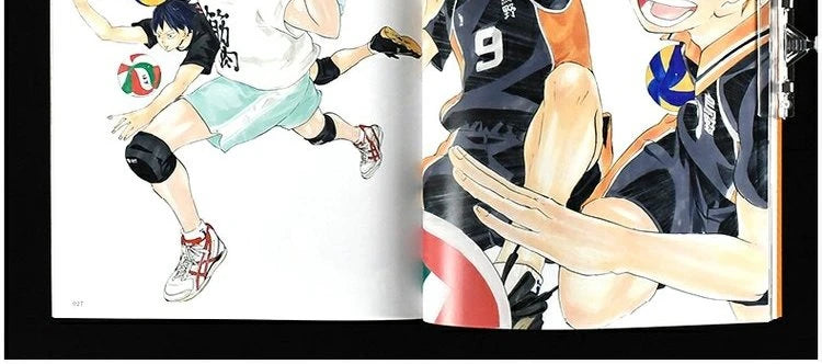 Japan Anime Haikyu!! Art Collection Cartoon Manga Book Japanese Edition Comic Official Formula Set Book Hinata Shoyo