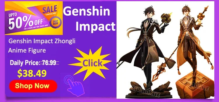 17cm Genshin Impact Klee Hibana Knight Anime Figure