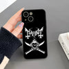 Mayhem Live In Leipzig Burzum Phone Case Fundas Design for iphone 15 14 Pro Max 13 Mini 11 12 Xr X Xs 6s 6 7 8 SE Plus Back Cover