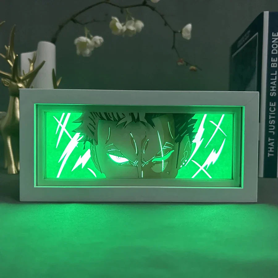 Roronoa Zoro anime light lamp - MangaHub store