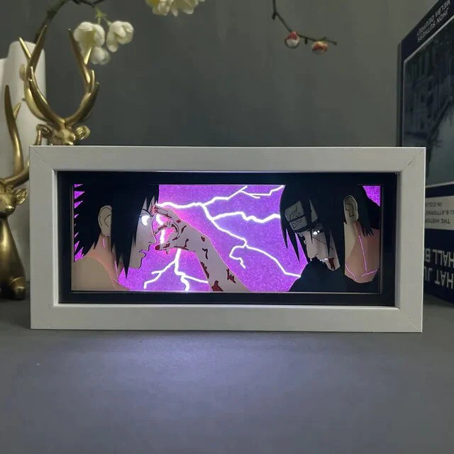 Sasuke X Itachi anime light lamp - MangaHub store