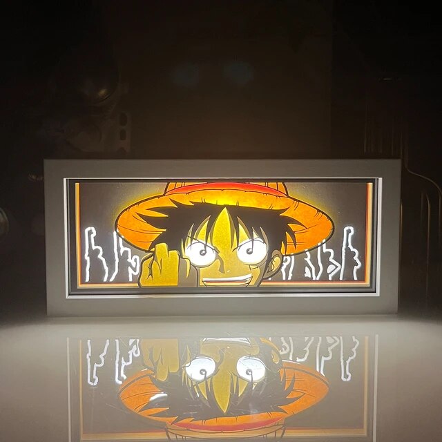 Luffy V2 anime light lamp - MangaHub store